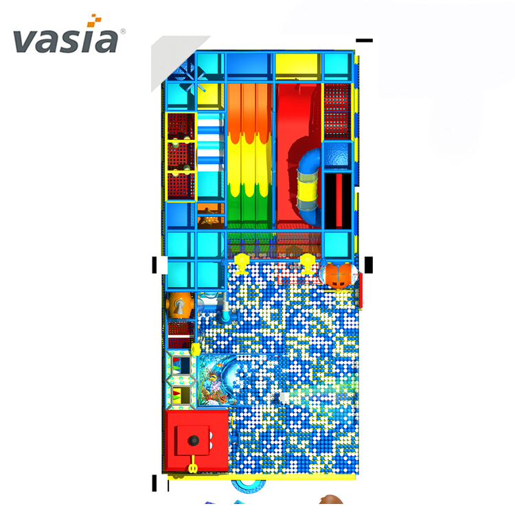 Huaxia Children Customized Design Playground Ball Pool Play for Indoor