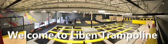 Indoor Trampoline Court Factory in China