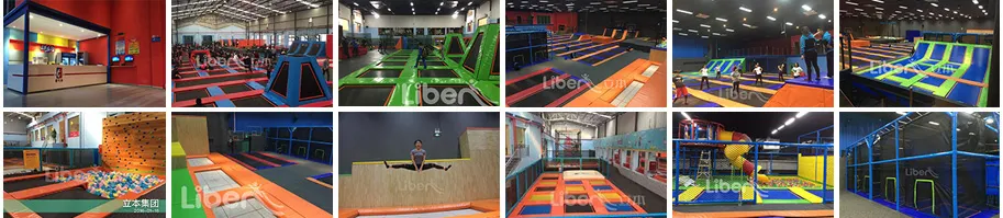 Indoor Trampoline Park for Adult Trampoline Arena