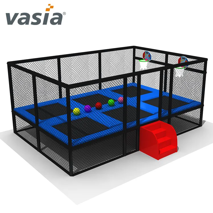 Indoor Trampoline Park, Indoor Children Play Station, Indoor Big Playground