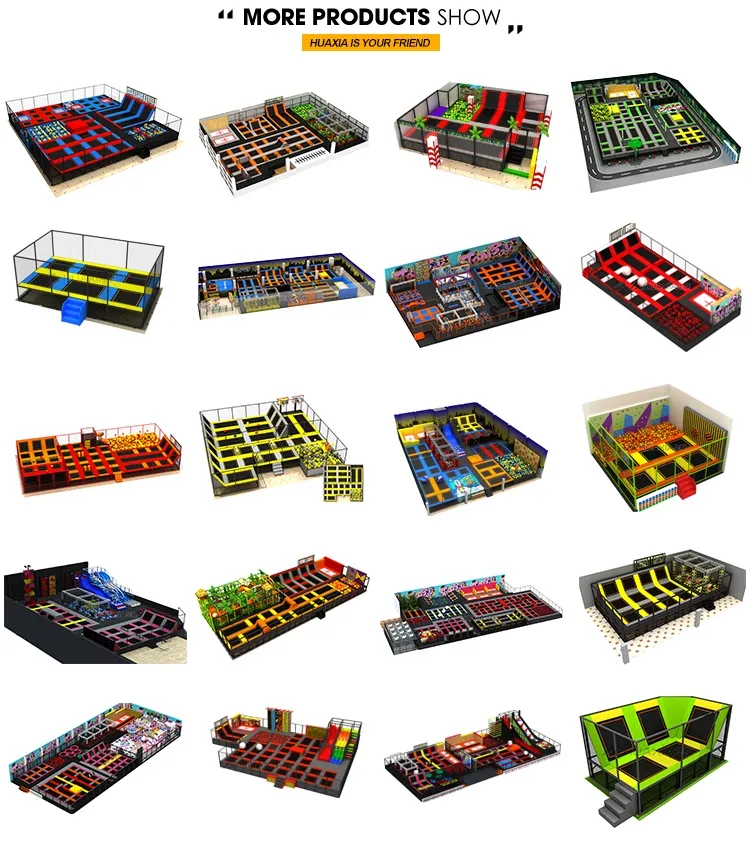 Indoor Trampoline Park, Indoor Children Play Station, Indoor Big Playground
