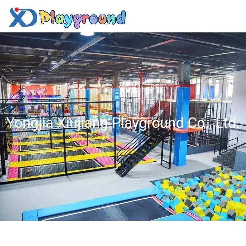 Kids Trampoline Rechteckig Jump Trampoline Park