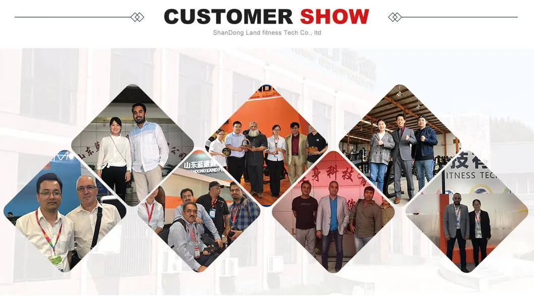 Land Fitness Wooden Treadmill for Home Use