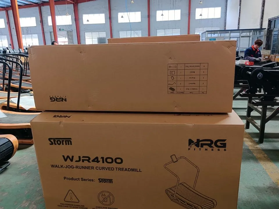 Land Fitness Wooden Treadmill for Home Use