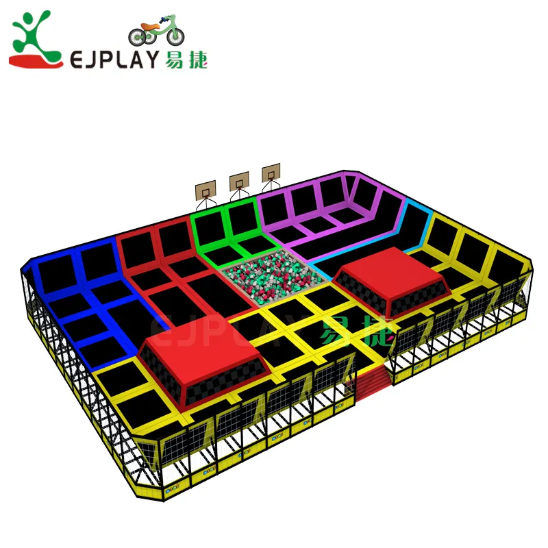 latest Design Fitness Jumping Bed Park for Children