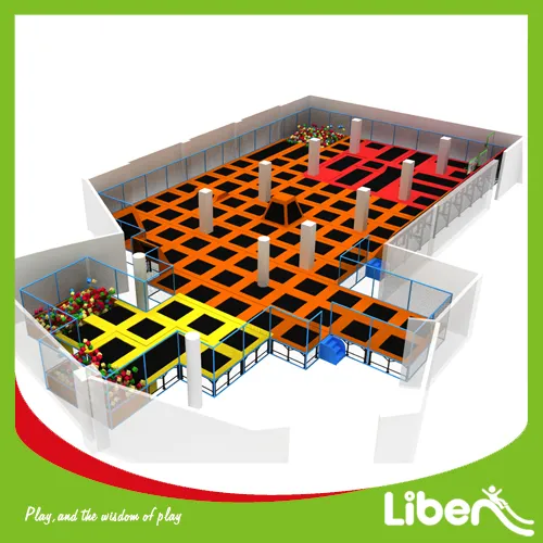 Liben Commercial Large Indoor Mall Trampoline Court