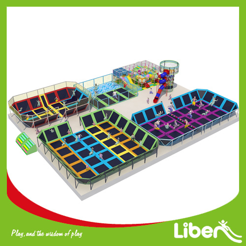 Liben Customized Indoor Trampoline Area for Amusements Park