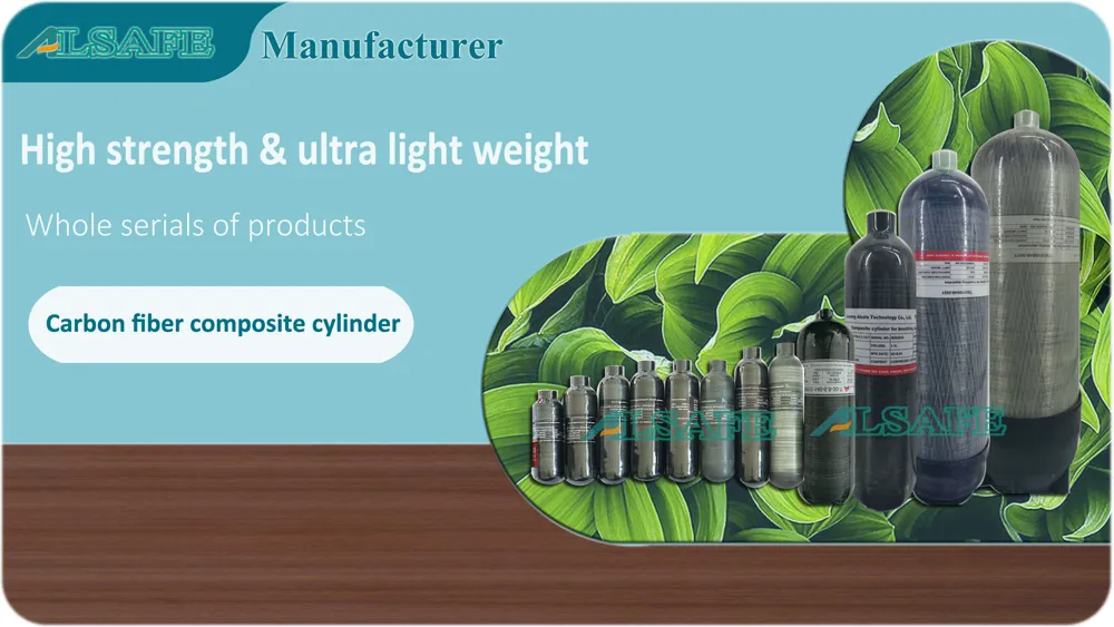 Lightest Carbon Fiber Compressed Air Tank Paintball