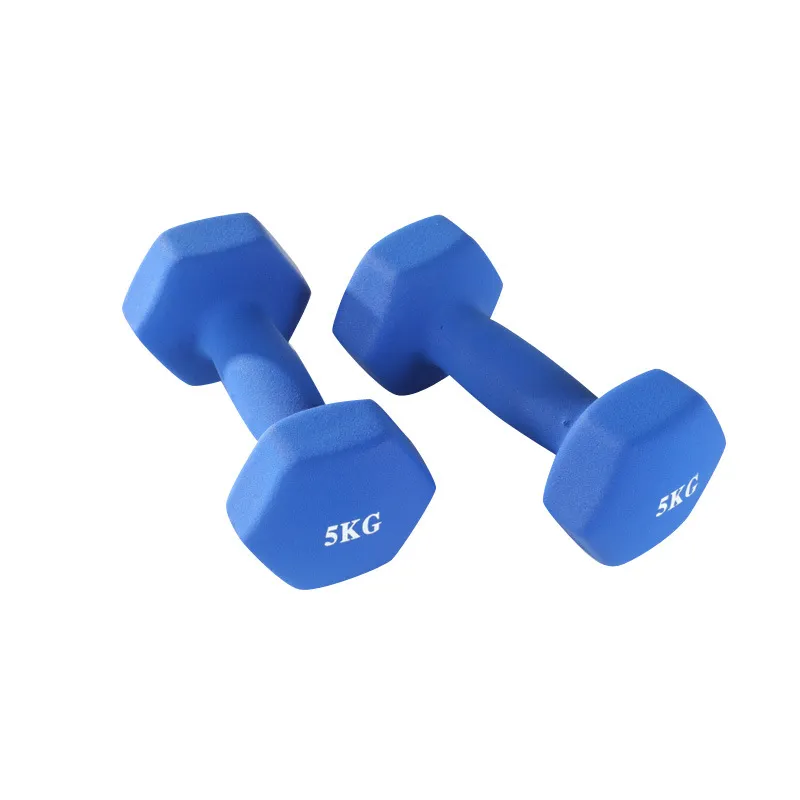 Morning Exercise with Sound Gymnastics Equipment Sports Fitness Plastic Toy Small Set Dumbbell Set