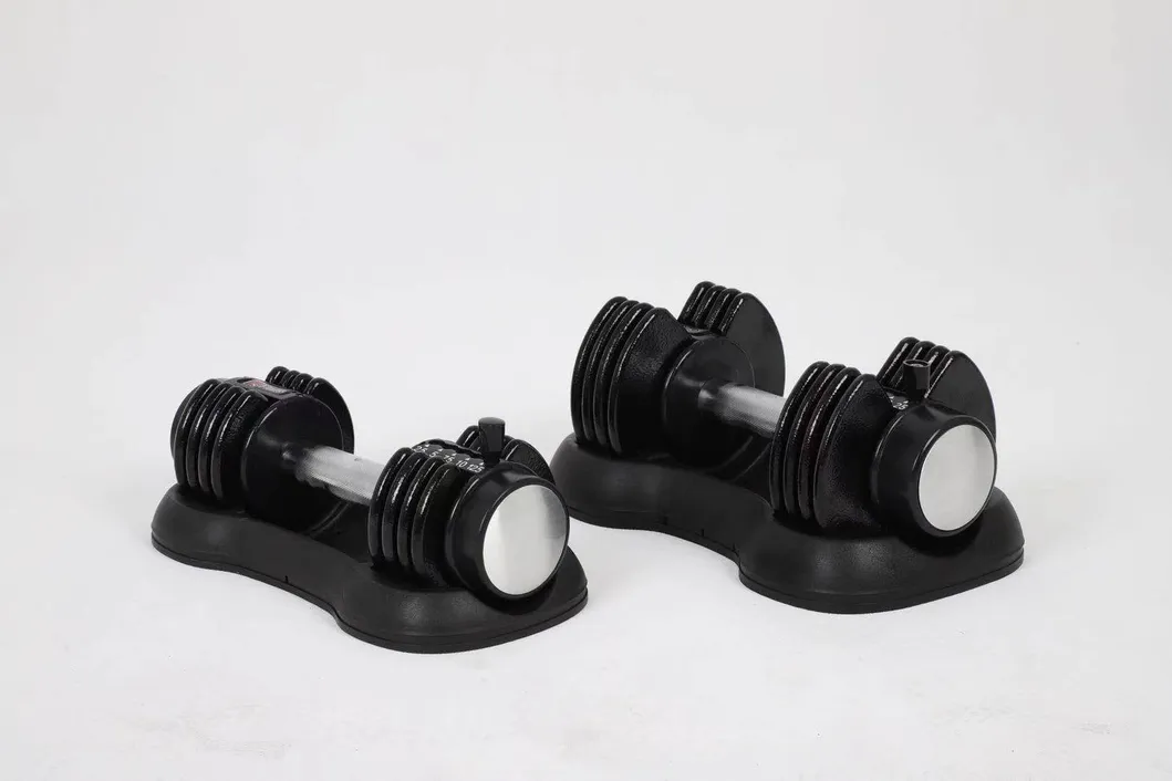 New Multifunctional Adjustable Dumbbell 12.5lb 25lb Strength Equipment Commercial Fitness Dumbbell