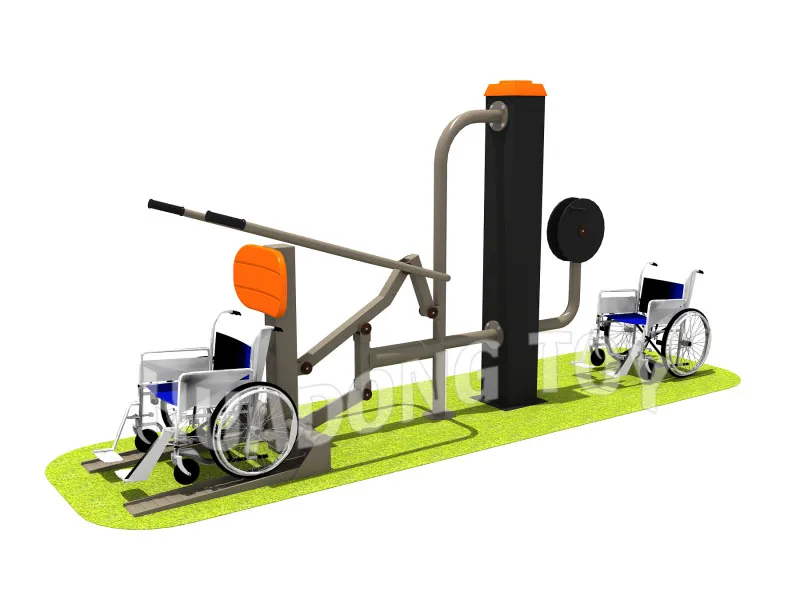 Outdoor Gymnastic Adult Fitness Equipment for Disabled Persons Used in Park