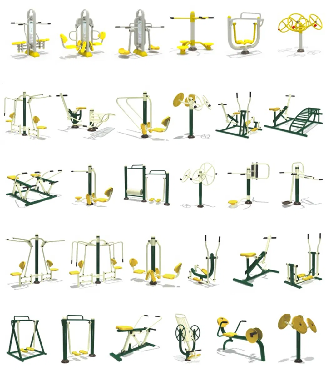 Outdoor Park Community Square Adult Children Fitness Exercise Equipment