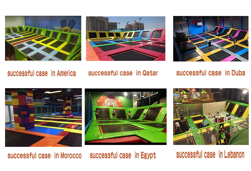 Popular Indoor Child Trampoline Park for Kids (VS6-151209-905A-31C)