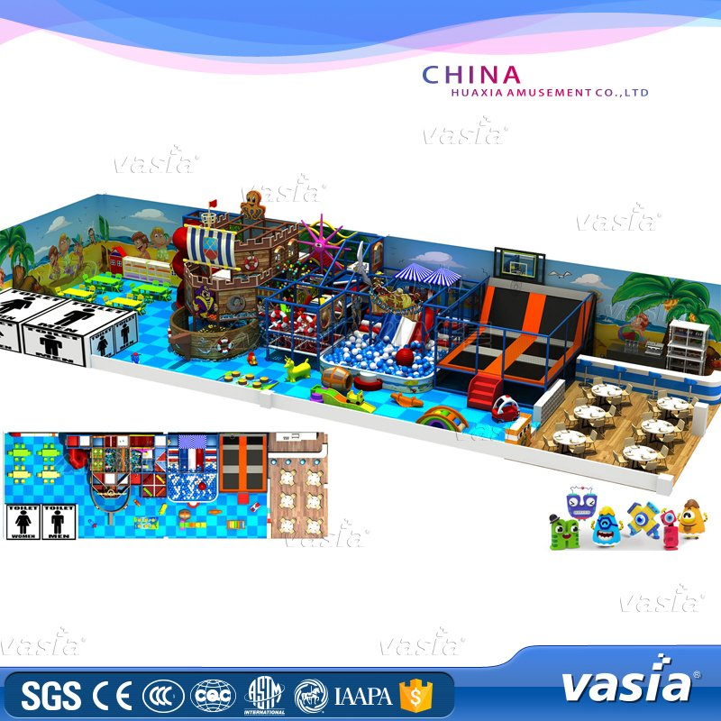 Popular Indoor Child Trampoline Park for Kids (VS6-151209-905A- 31C )