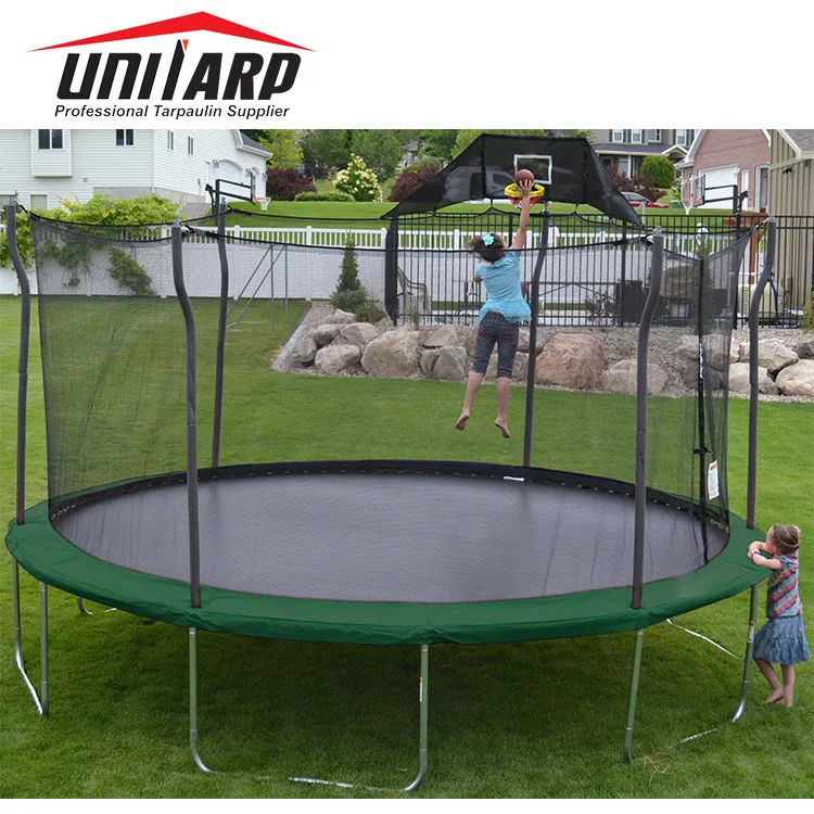 Professional Customized Logo Print Large Round 6FT Kids Exercise Jumping Fitness Trampolines for Indoor and Outdoor
