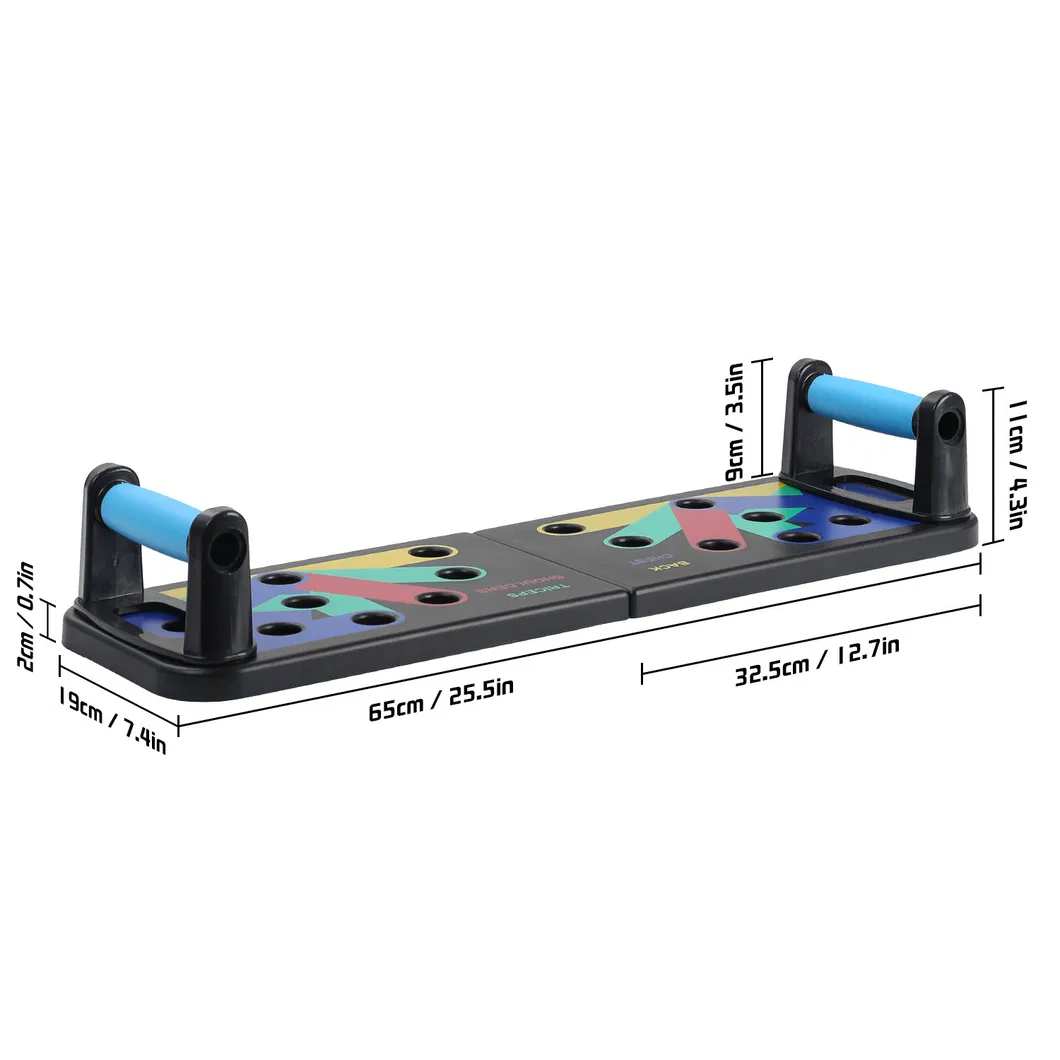 Push up Muscle Board 11 in 1 Body Building Fitness Exercise Workout Push-up Stands
