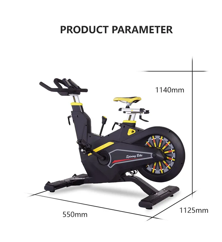 Stationary Bicycle Health Ware Spin Magnetic Resistance Exercise Bike