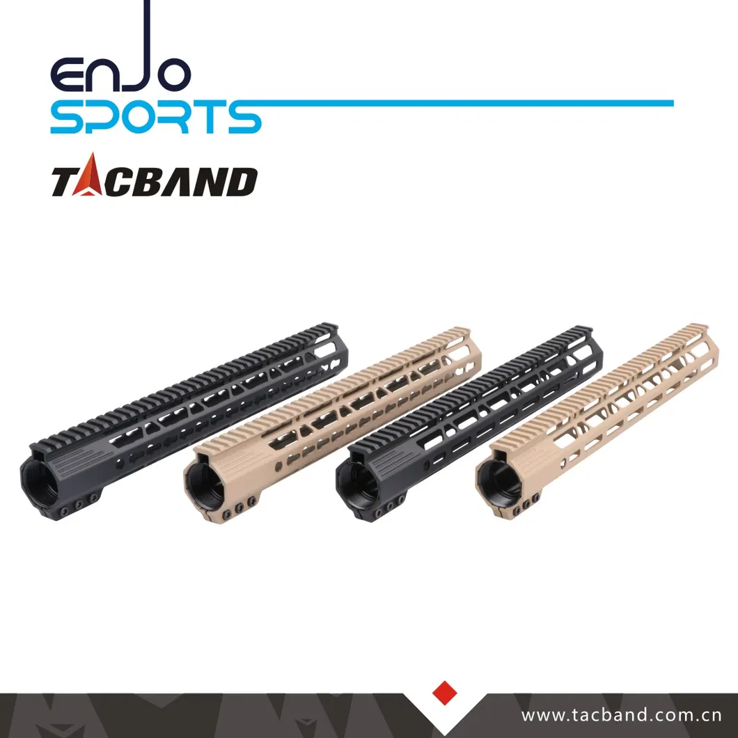 Tactical Dpms Lr-308 Heavy Duty Aluminum Keymod Handguard with Steel Barrel Nut