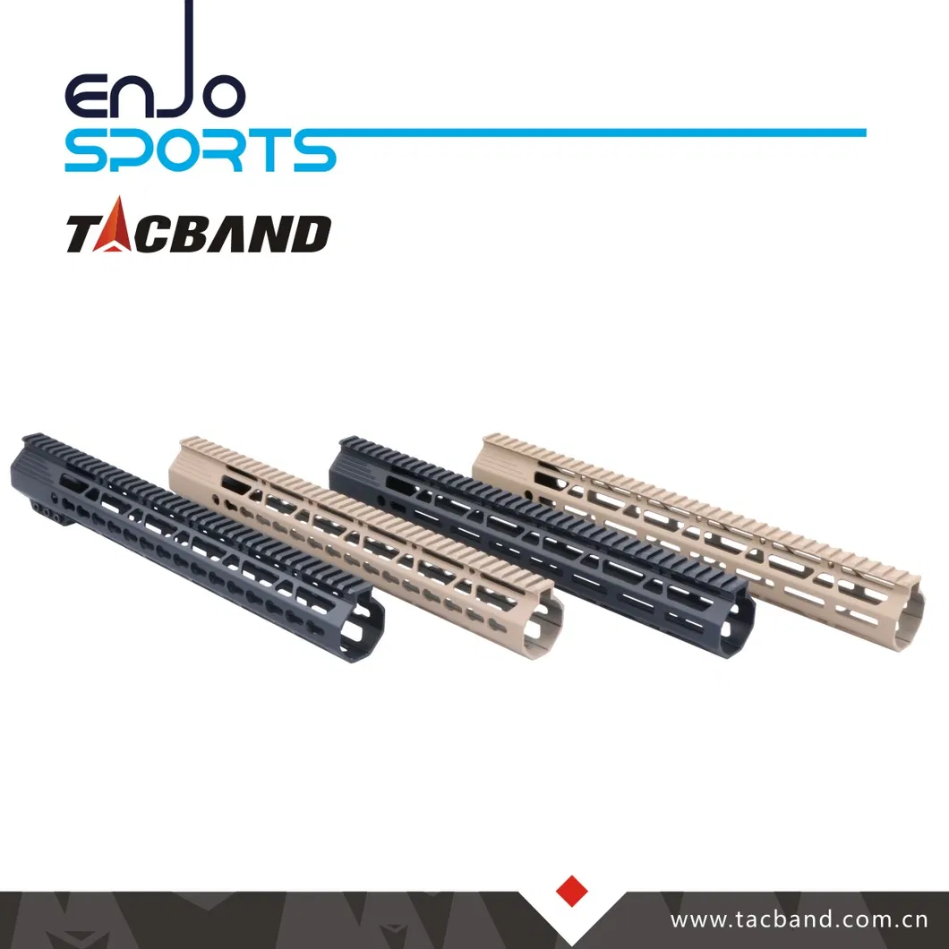 Tactical Dpms Lr-308 Heavy Duty Aluminum Keymod Handguard with Steel Barrel Nut