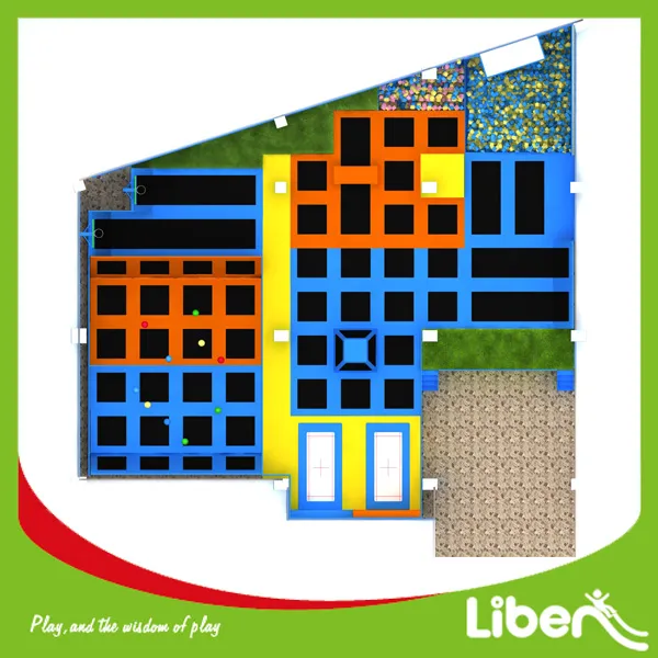 Top Quality Large Trampoline Court for Sale