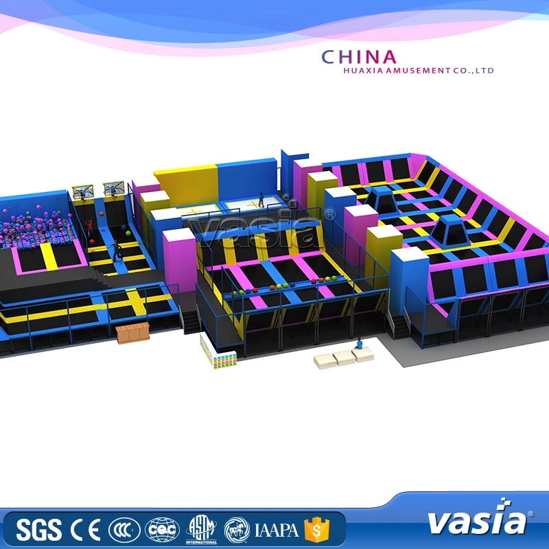 Trampoline Park Indoor Playground Design for Children and Kids