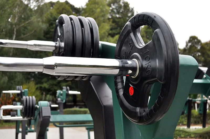 TUV Galvanized Strength Training Body Building Outdoor Fitness Gym Equipment