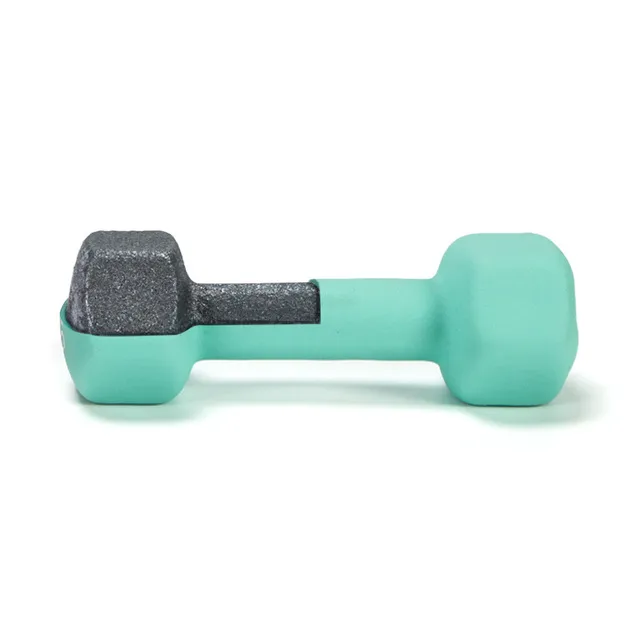 Weight Loss Exercise for Children Dumbbell Rubber Hex Dumbbell Gym Equipment Dumbbells Home Fitness Equipment