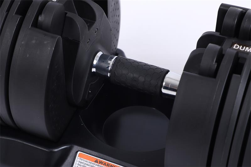 Wholesale Adjustable Rubber Hex Chrome 15kg Barbell Dumbell Sets Dumbbell Strength Training Set