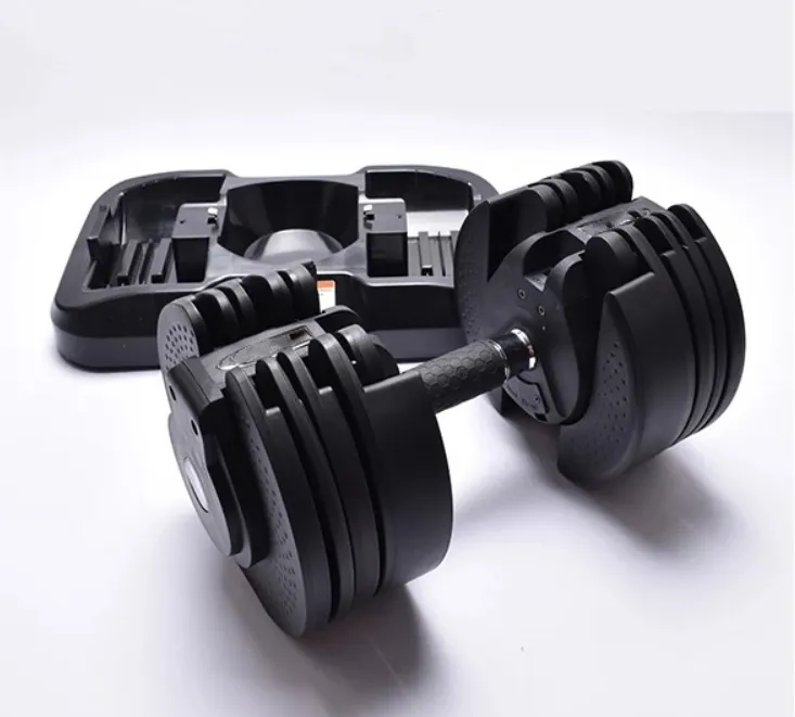 Wholesale Gym 5lb -90lb 24kg 40kg Ajdustable Dumbbell Sets
