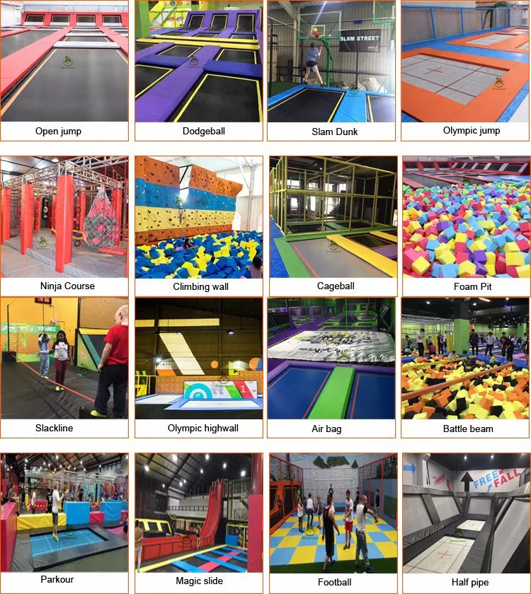 Wholesale Professional Indoor&Outdoor Trampoline Park