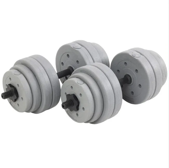 Yugland Doublewin Fitness 30kg Dumbbells Pair of Weights Barbell Body Building Set